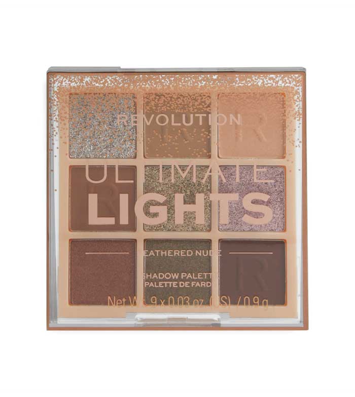 Makeup Revolution Тени для век Ultimate Light Feathered Nude купить в