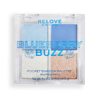 Relove by Revolution Тени для век Pocket Palette Blueberry Buzz