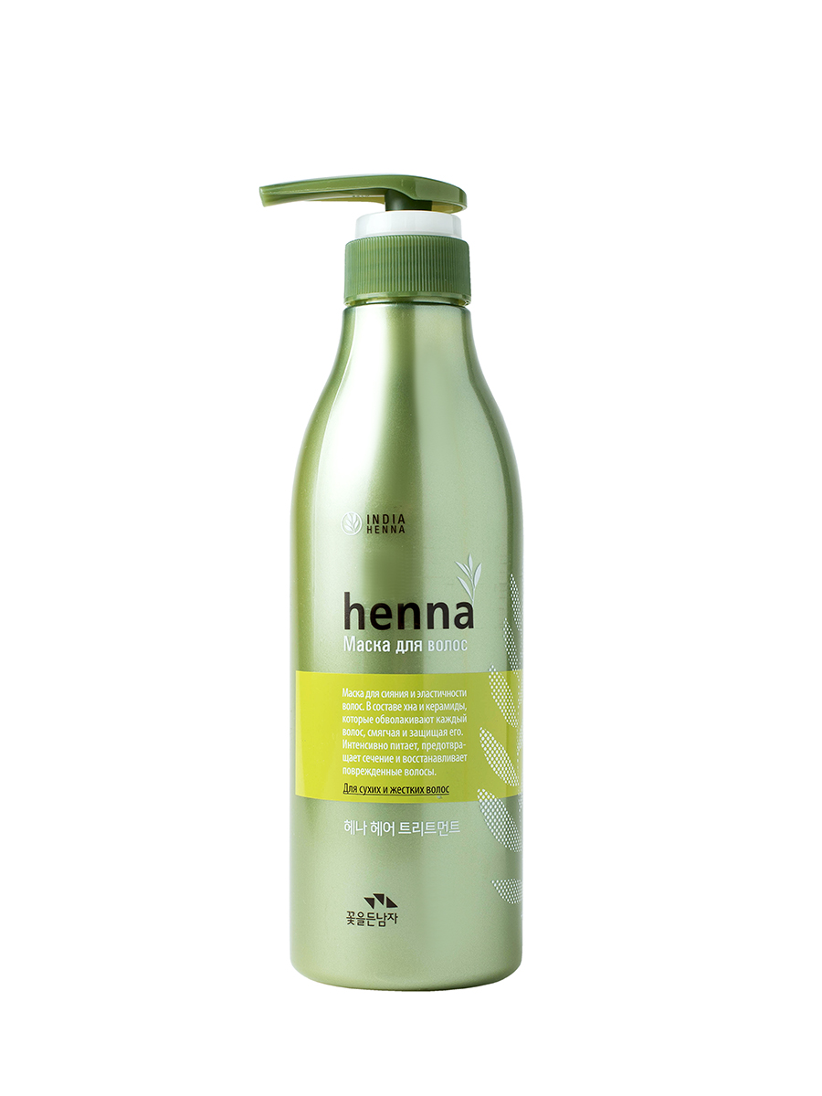 Flor de Man. Восстанавливающая маска для волос с хной Henna Hair treatment  Hair Pack купить в интернет-магазине косметики.