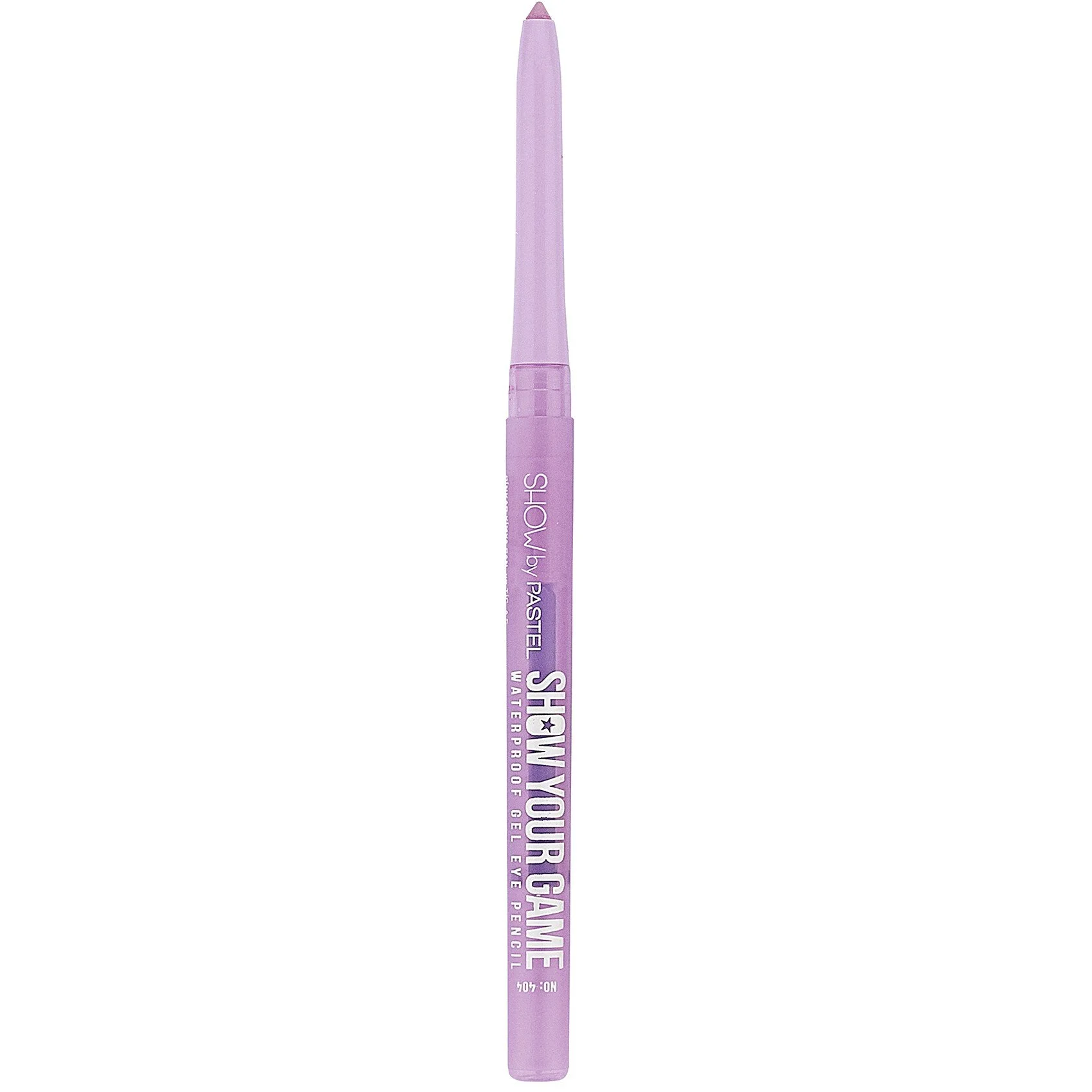 PASTEL Cosmetics. Контур для глаз гелевый Show Your Game Waterproof Gel Eye  Pencil, 404 сиреневый купить в интернет-магазине косметики.