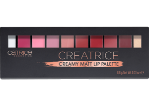 catrice creamy matt lip palette