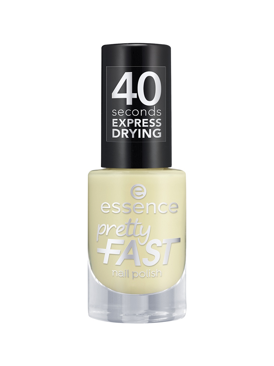 essence. Лак для ногтей 40 секунд Pretty Fast, 06 Yellow To Go купить в  интернет-магазине косметики.