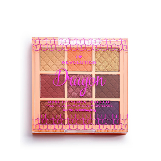 Палетка пигментов для лица Dragon Make Up Pigment Palette - 1