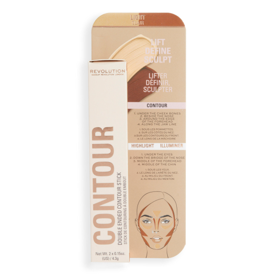 Контурирующий стик Fast Base Contour Stick, Light - 2