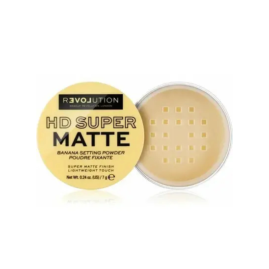 Пудра рассыпчатая HD Super Matte loose setting powder, Banana - 1