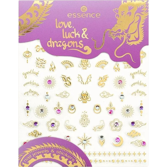 Украшения для ногтей love,luck&dragons nail jewels&stickers - 1