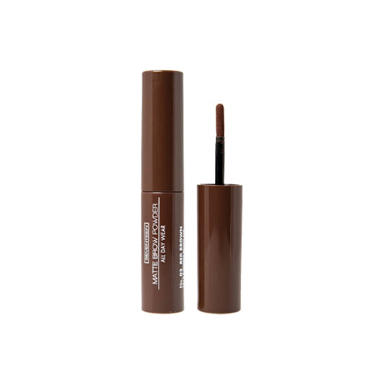 Тени-пудра для бровей с матовым эффектом Matte Brow Powder All Day Wear, 05 миндаль - 3