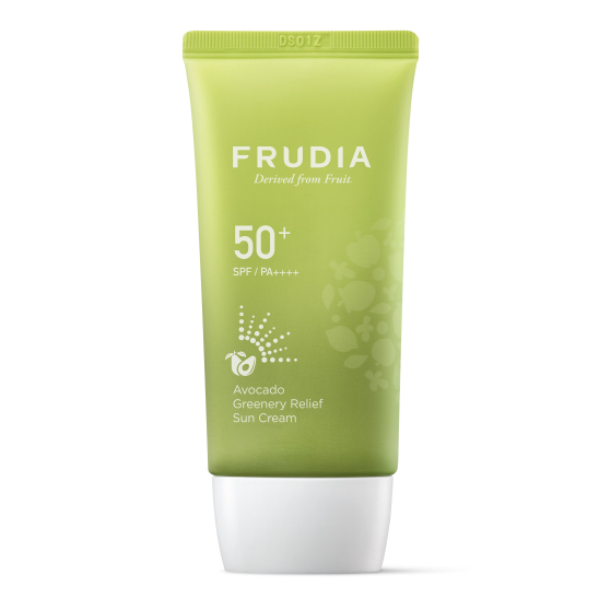 Солнцезащитный крем с авокадо SPF50+/PA ++++ Avocado Greenery Relief Sun Cream - 1