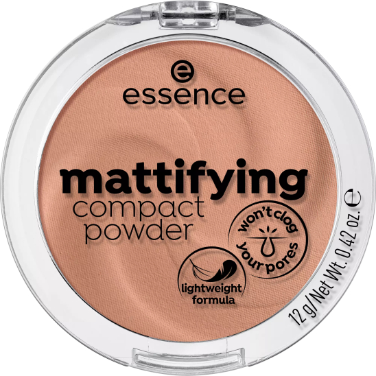 Матирующая компактная пудра Mattifying Compact powder, 02 soft beige - 1