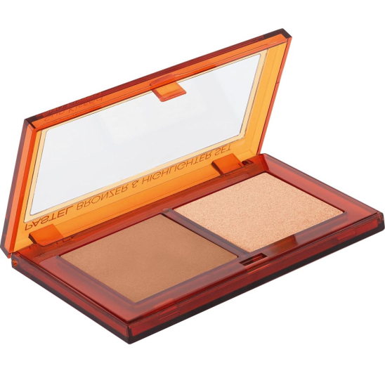 Бронзер и хайлайтер Bronzer & Highlighter Set Sun Kissed, 01 Natural Bronze & Soft Glow - 3