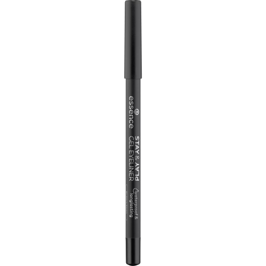 Карандаш для глаз гелевый водостойкий Stay & Play Gel Eyeliner, 01 черный - 1