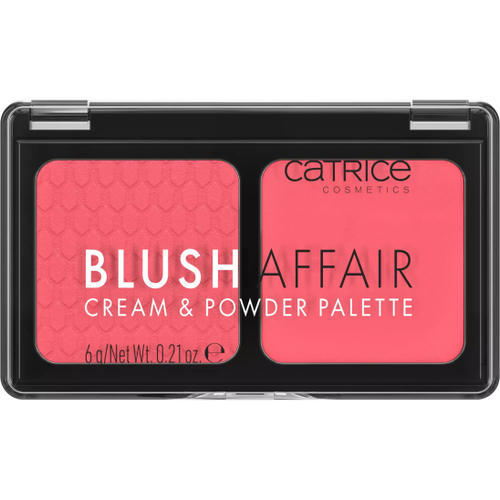 Палетка румян Blush Affair Cream & Powder Palette, 010 Stunning Strawberry - 1