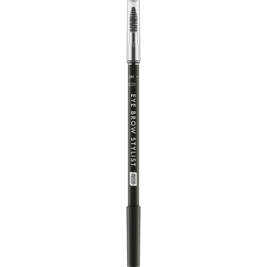 Карандаш для бровей с щеточкой Eye Brow Stylist, 080 Back To Black - 1