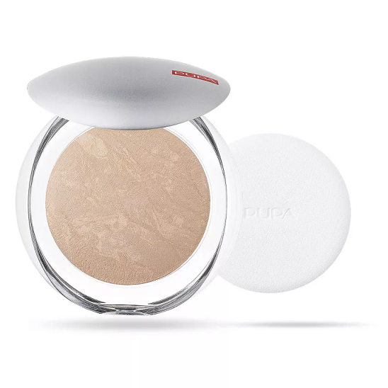 Пудра компактная запеченная Luminys Baked Face Powder, 05 Янтарный свет - 1