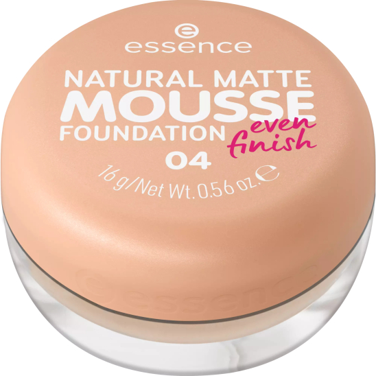 Тональная основа мусс Natural Matte Mousse Foundation, 04 - 1