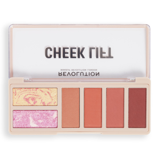 Палетка для макияжа: румяна/хайлайтеры Cheek Lift Palette, Coral Dreaming - 2