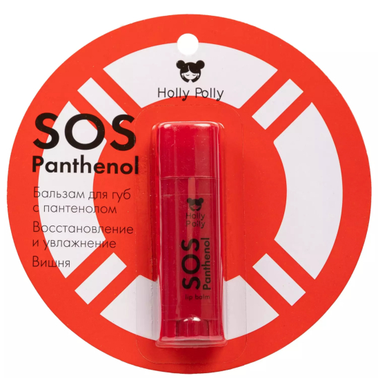 Бальзам для губ, Sos Panthenol Вишня - 3