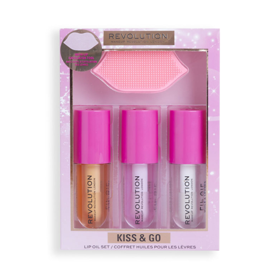 Подарочный набор Kiss & Go Lip Oil Set - 1