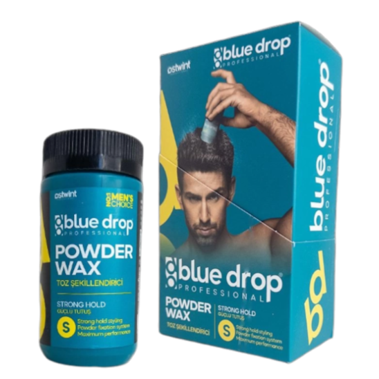 Пудра для укладки волос Blue Drop Poiwder Wax, Strong hold - 1