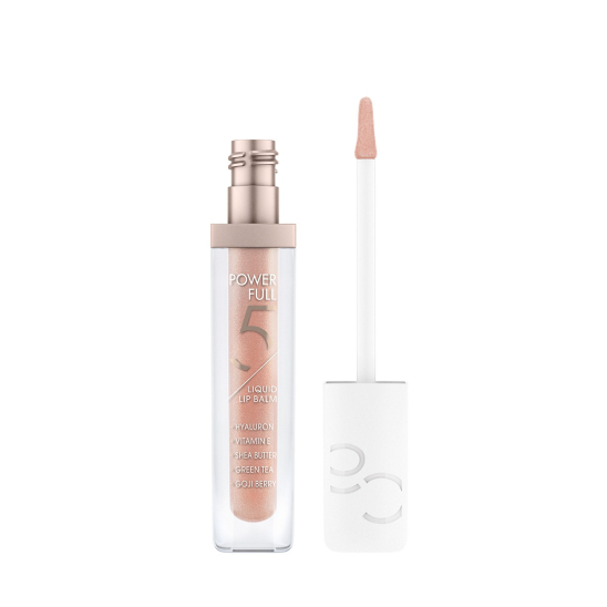 Бальзам для губ Powerfull 5 Liquid Lip Balm, 020 Pearly Peach - 2