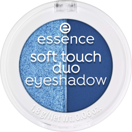 Тени для век двойные Soft Touch Duo Eyeshadow, 03 Icy Girl - 1