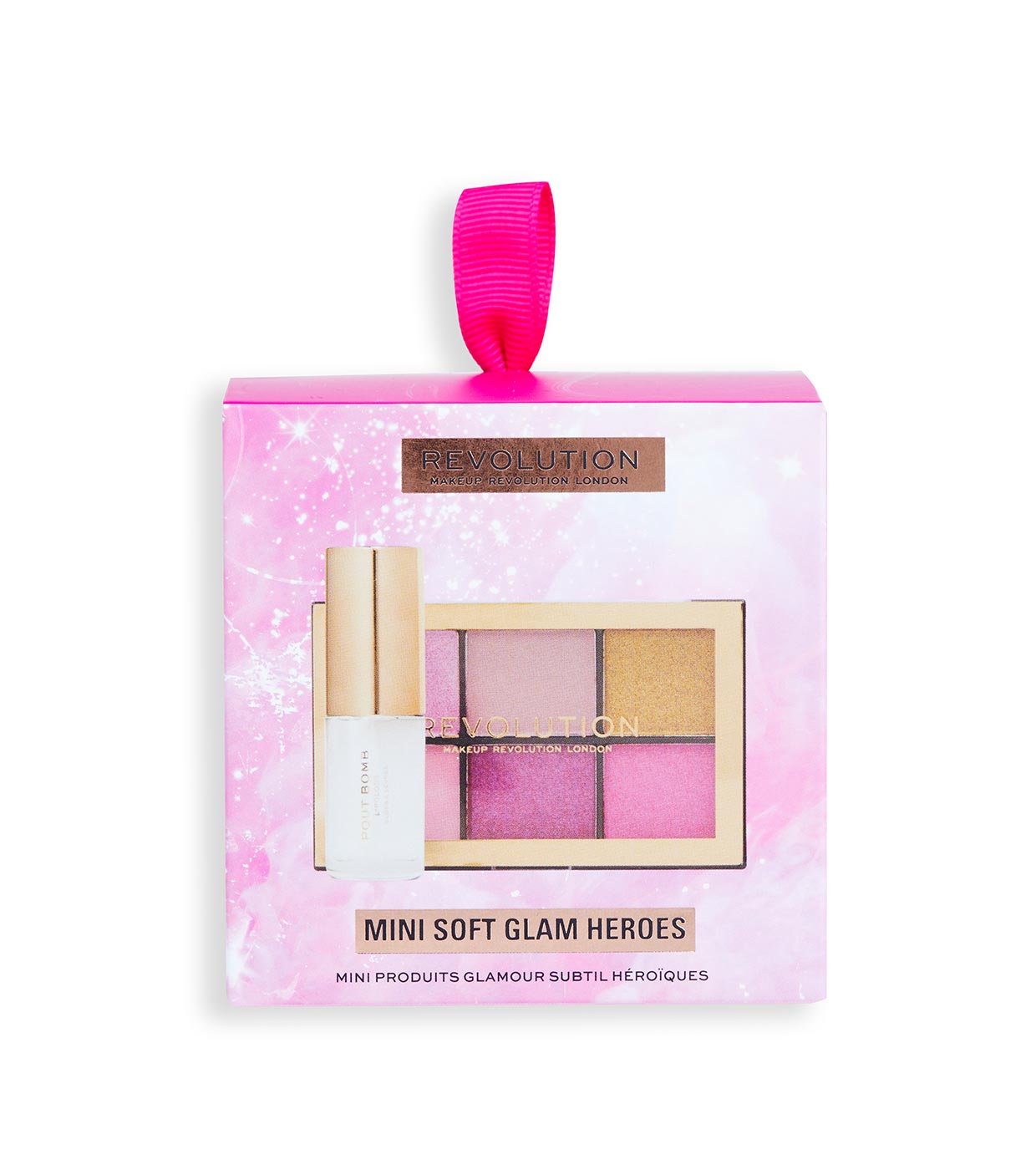 Makeup Revolution. Подарочный набор Mini Soft Glam Heroes купить в  интернет-магазине косметики.