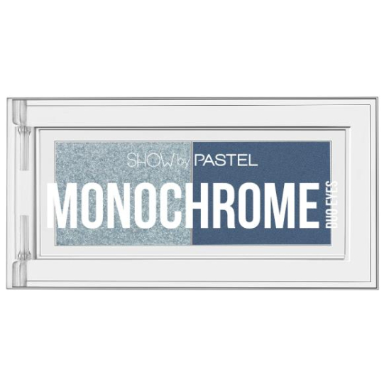 Палетка теней для век Monochrome Duo Eyes, 25 Cosmic - 1