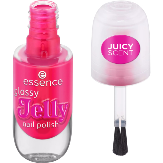 Лак-желе для ногтей glossy Jelly nail polish, 02 Candy Gloss - 2