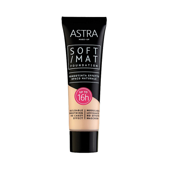 Основа тональная Soft mat foundation, 02 Butter - 1