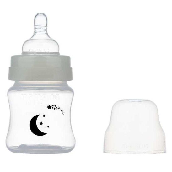 Бутылочка для кормления антиколиковая 6 м+ День и Ночь Night&Day Feeding Bottle ,160 мл - 3