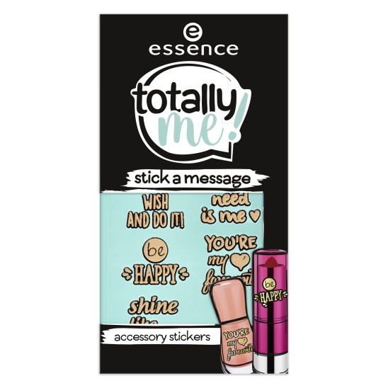 Наклейки для косметических продуктов totally me! stick a message accessory stickers, т.02 - 1