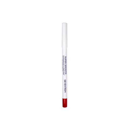 Карандаш для губ водостойкий с витамином Е Super Smooth WP Lip Liner, 14 насыщенный красный - 2