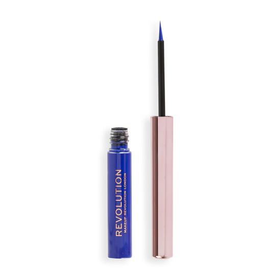 Жидкая подводка для глаз Liquid Eyeliner Super Flick, Blue - 1