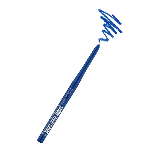 Контур для глаз гелевый Show Your Game Waterproof Gel Eye Pencil, 413 синий - 2