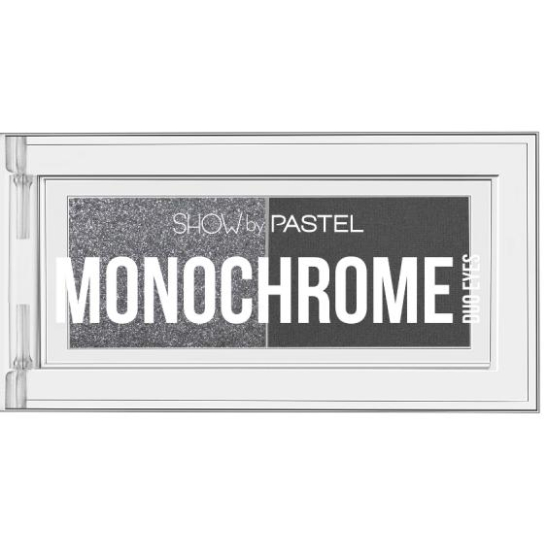 Палетка теней для век Monochrome Duo Eyes, 32 Blackout - 1