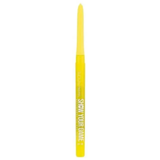 Контур для глаз гелевый Show Your Game Waterproof Gel Eye Pencil, 401 желтый - 1