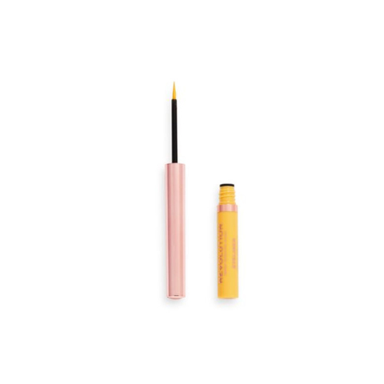 Подводка для глаз Neon Heart Coloured Liquid Eyeliner Lemon Yellow - 2