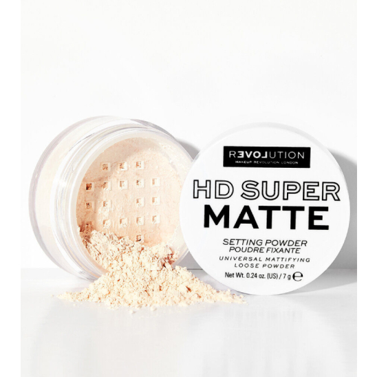 Пудра рассыпчатая HD Super Matte loose setting powder, бесцветная - 4