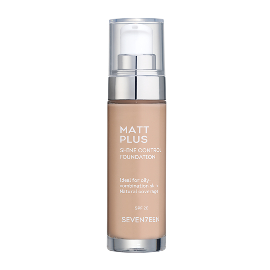 Тональный крем матирующий Matt Plus Shine Control Foundation, 04 розово-бежевый - 1