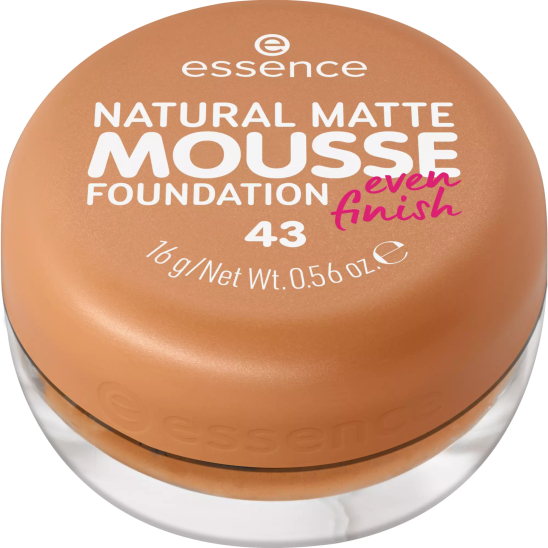 Тональная основа мусс Natural Matte Mousse Foundation, 43 - 1