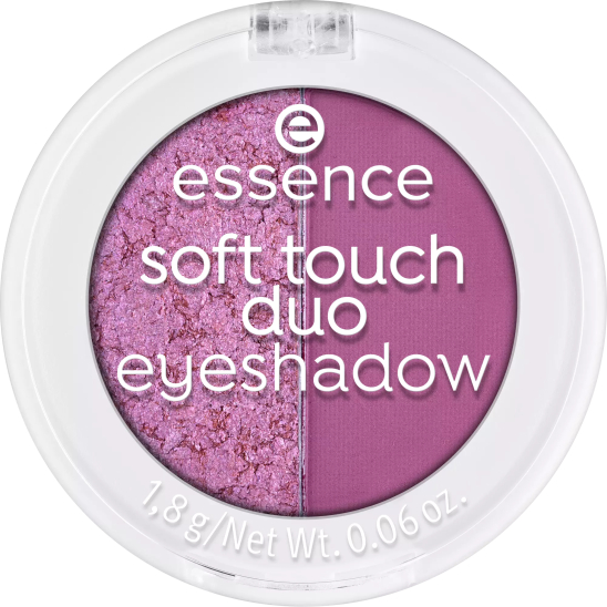 Тени для век двойные Soft Touch Duo Eyeshadow, 02 Berry Crush - 1