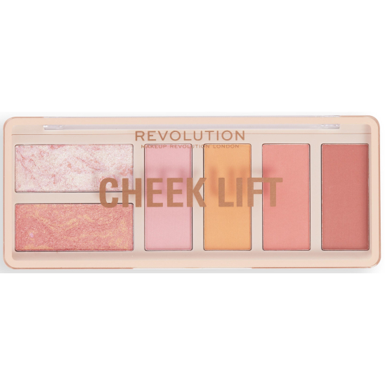 Палетка для макияжа: румяна/хайлайтеры Cheek Lift Palette, Pink Energy - 1