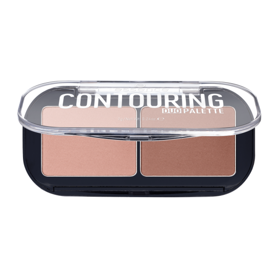 Палетка для контурирования contouring duo palette, 10 для светлой кожи - 2