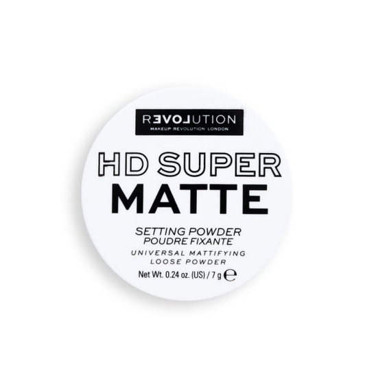 Пудра рассыпчатая HD Super Matte loose setting powder, бесцветная - 1