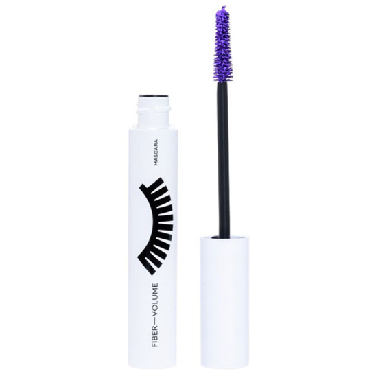 Тушь для ресниц фибровая с эффектом объема Fiber-Volume Mascara, 05 фиолетовый - 1