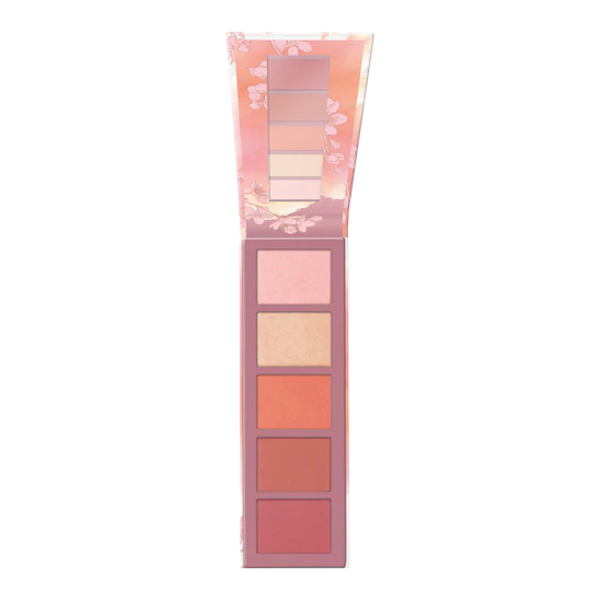 Палетка для лица Peachy Blossom Blush & Highlighter Palette - 2