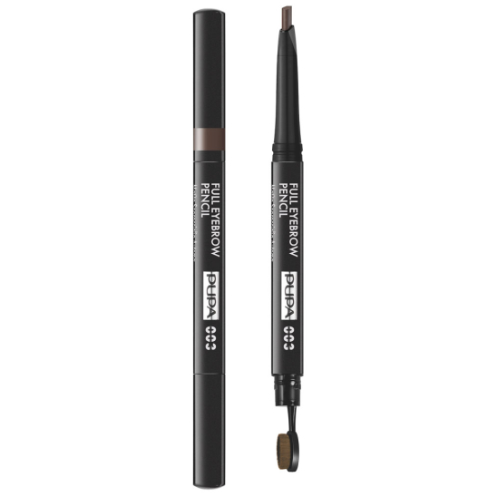 Карандаш для бровей Full Eyebrow Pencil, 003 Темный коричневый - 1