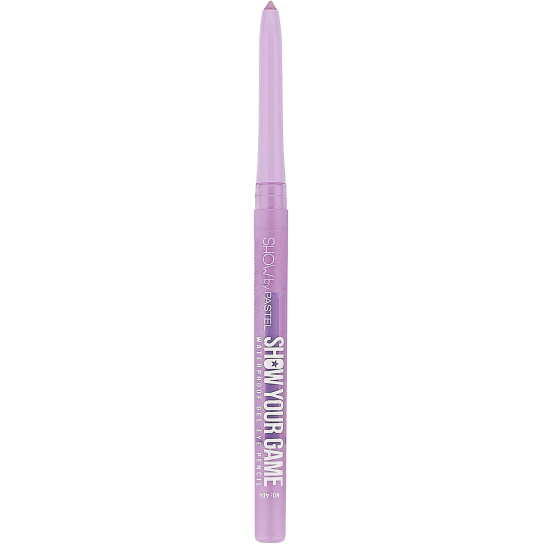 Контур для глаз гелевый Show Your Game Waterproof Gel Eye Pencil, 404 сиреневый - 1