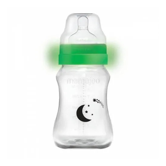 Бутылочка для кормления антиколиковая 6 м+ День и Ночь Night&Day Feeding Bottle , 270 мл - 1