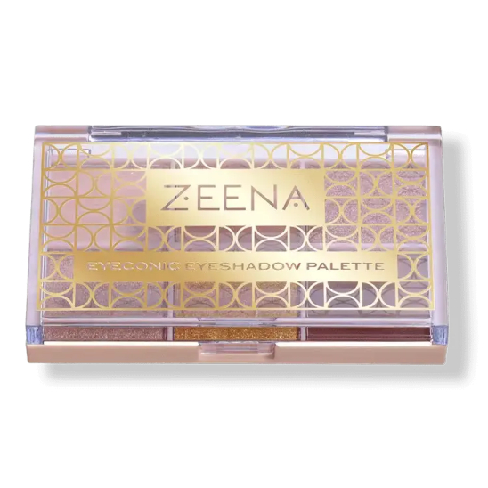 Палетка теней Eyeconic Eyeshadow Palette, 010 Golden Nude - 2